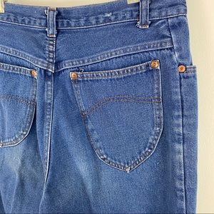 Vintage Mom Jeans Straight Leg High Waist